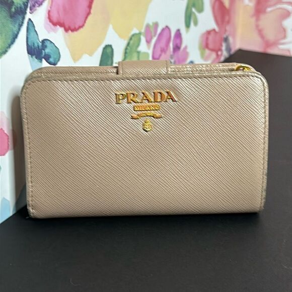 Prada Handbags - 💯Authentic Prada Short Wallet🍀